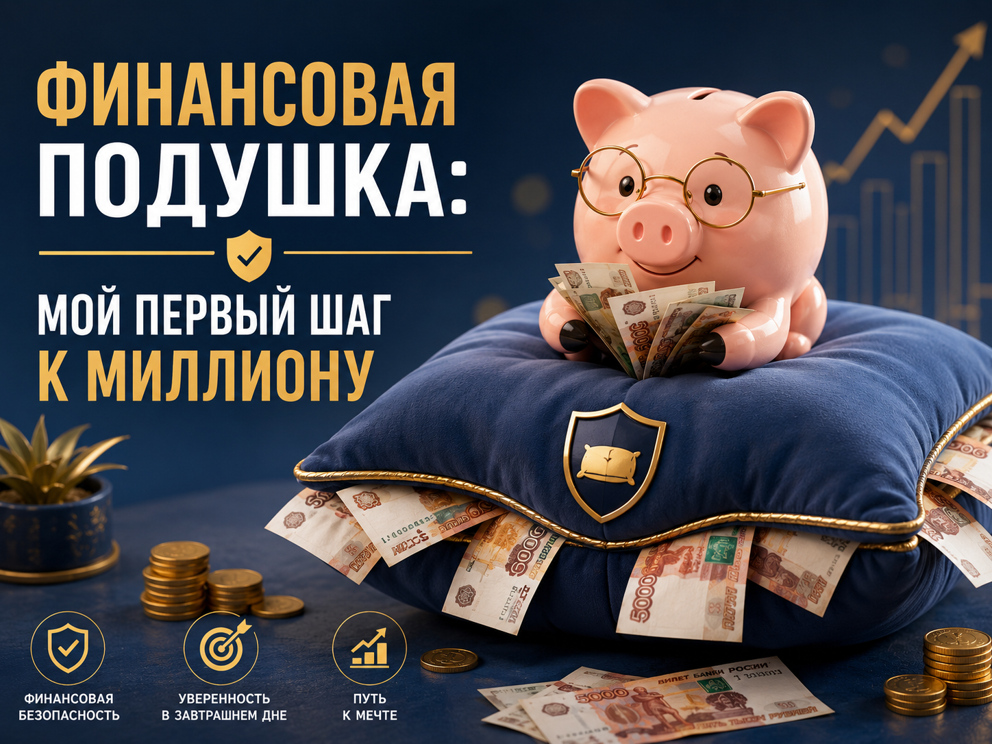 Финансовая подушка: мой первый шаг к миллиону